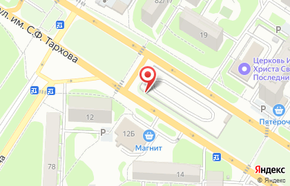 Автостоянка в Саратове на карте