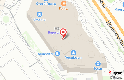 Магазин мебели Бентли Трейд на улице Бутаково на карте
