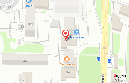 Магазин автозапчастей для ГАЗ Фаворит на улице Машиностроителей на карте