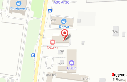 Супермаркет Мираторг на Рабочей улице на карте