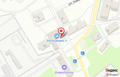 Автосервис + в Москве на карте