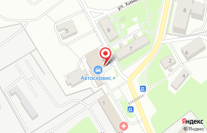 Автосервис + в Москве на карте