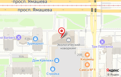 Студия Laser Pro на проспекте Ямашева на карте