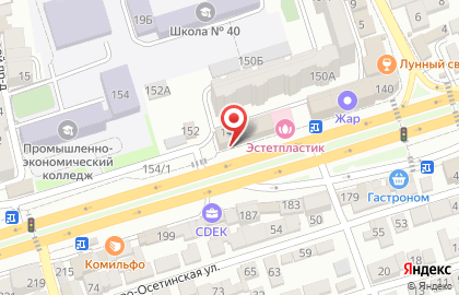 Столовая РИС на карте