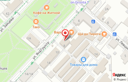 Магазин продуктов в Москве на карте