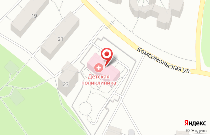 Поликлиника №69 в Зеленогорске на карте