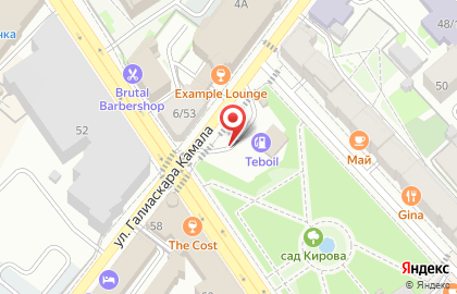 Shell в Казани на карте