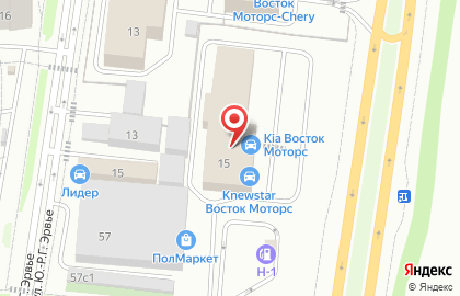 Салон Восток Моторс на карте