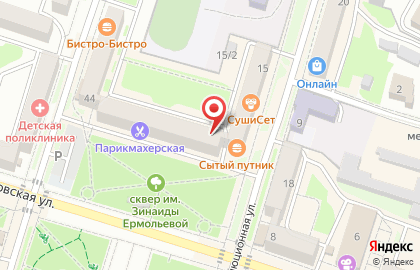 Юридическая Компания по банкротству физических лиц Бизнес-Юрист на карте