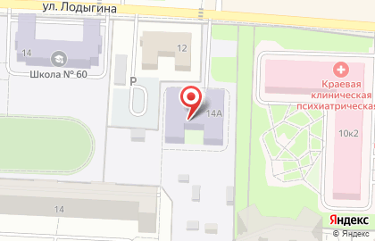 Центр развития ребенка-детский сад №417 в Перми на карте