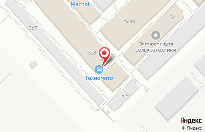 Техномото на карте