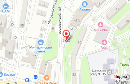 Минимаркет Родина на карте
