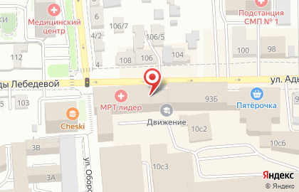 Компания по продаже и прокату сенсорного оборудования ITEO на улице Красной Армии на карте