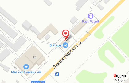 Санкт-петербургский Центр Автострахования на Ленинградском шоссе на карте