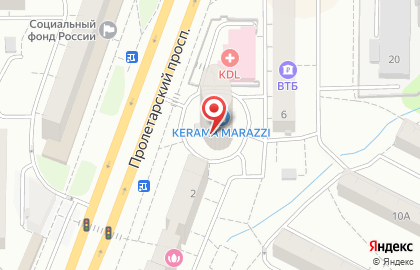 Ремонтная мастерская на Пролетарском проспекте, 4 к1 на карте