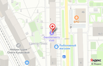 Барбершоп Gentlemen's club на карте