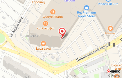 Магазин профессиональной косметики Матрёшка в Шараповском проезде на карте