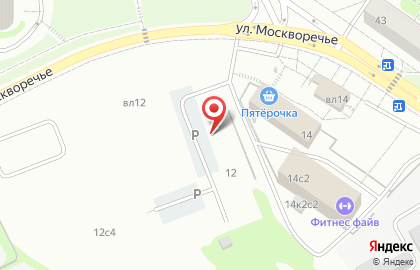 Техцентр АКПП-Прайд в Москворечье-Сабурово на карте