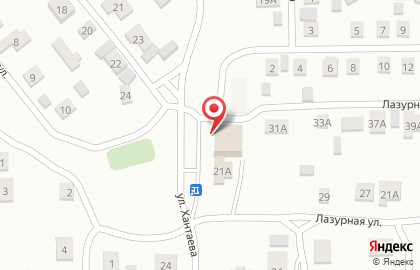 Продовольственный магазин в Октябрьском районе на карте