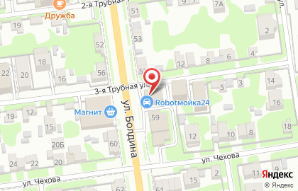Гостиница Светлана в Советском районе на карте