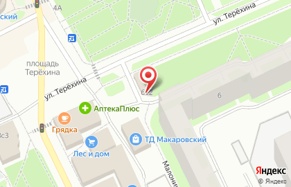 Магазин разливного пива Боброфф в Архангельске на карте