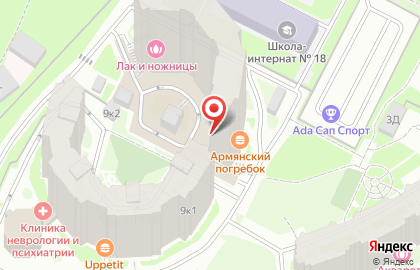 Итерна на карте