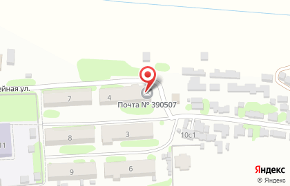 Почта России в Рязани на карте