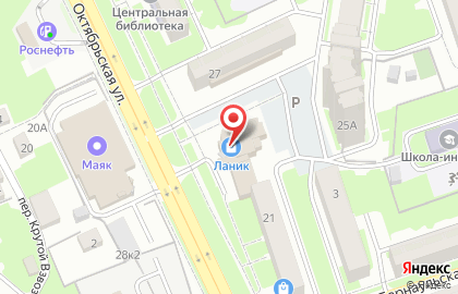 Магазин разливного пива Boom Beer на Октябрьской улице на карте