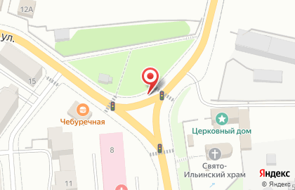Церковь Святого Пророка Илии на Ильинской улице на карте