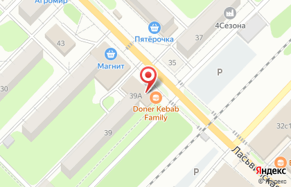 Магазин кондитерских изделий на Ласьвинской улице на карте