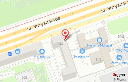 Восточный административный округ Управление Федеральной службы государственной регистрации, кадастра и картографии по г. Москве на карте