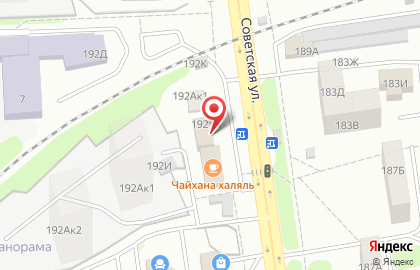 Ремонтная мастерская на Советской улице на карте