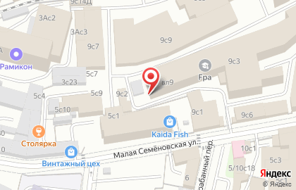 Покраска стен Москва на карте
