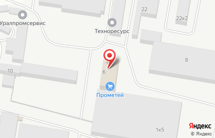 E-Parts, г. Березовский на карте