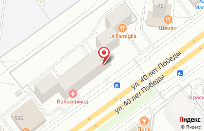 Городской центр бронирования и туризма в Автозаводском районе на карте