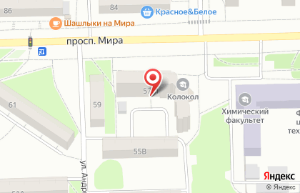 Ажур на улице Мира на карте
