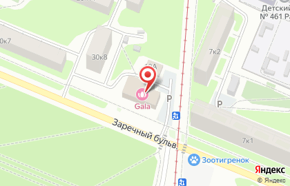 Чайный Колодец на Заречной на карте