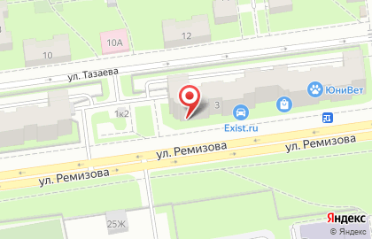 Магазин автозапчастей Exist.ru в Колпинском районе на карте