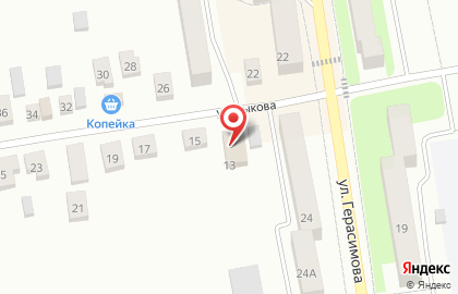 Автошкола Лидер на улице Быкова на карте