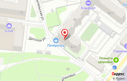 Квартирное бюро Атмосфера в Дзержинском районе на карте