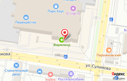 Оператор сотовой связи Tele2 на улице Сулимова на карте