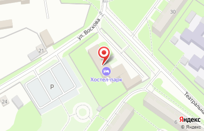 Хостел-Парк на карте