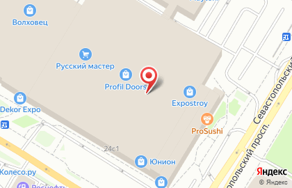 Салон-магазин Славпаркет на Нахимовском проспекте на карте