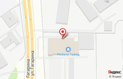 Автосервис на Гагарина в Октябрьском районе на карте