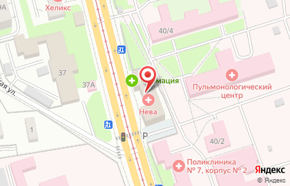Сеть аптек на улице Фрунзе на карте