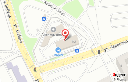 Торгово-сервисная компания Вольтаж Екатеринбург в Верх-Исетском районе на карте