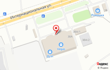Магазин ортопедических матрасов и товаров для сна Askona на Интернациональной улице, 38А на карте