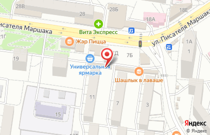Воронежские конфеты на карте