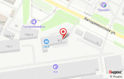 Автосервис в Тюмени на карте