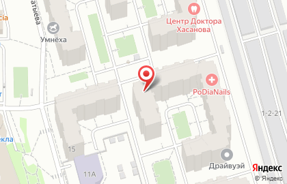 Школа робототехники Технокласс на улице Салиха Батыева на карте